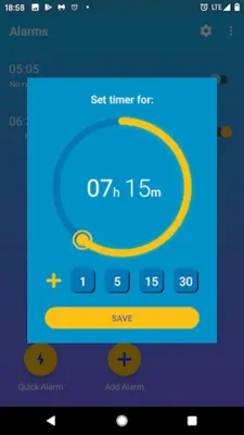 Alarm clock to wake you up android App screenshot 4